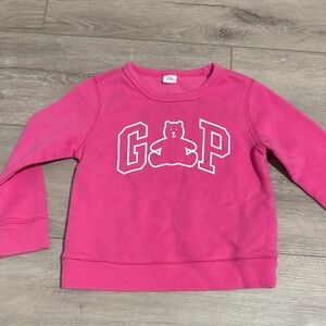 GAP Kids Fuchsia Bear Sweatshirt